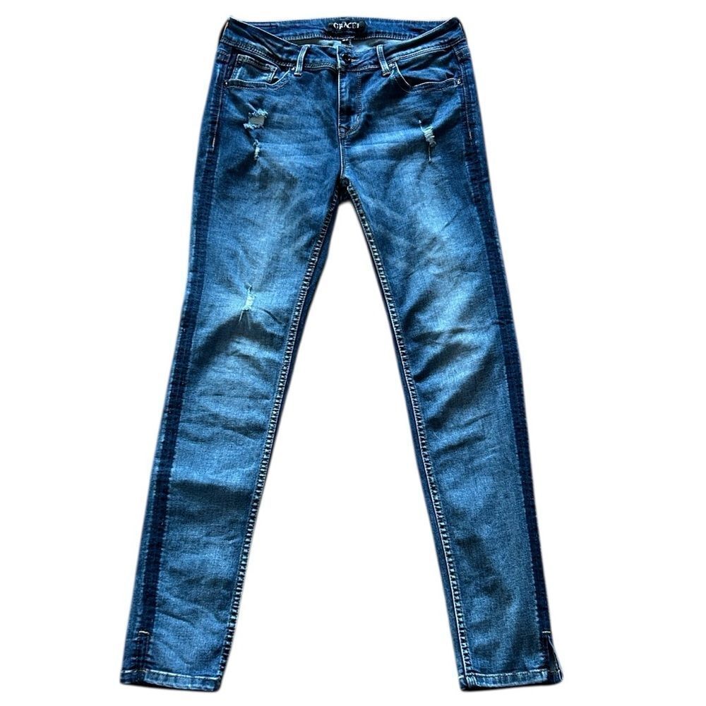 Grace in LA Skinny Ankle Jeans
